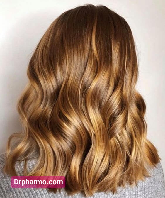 رنگ موی عسلی