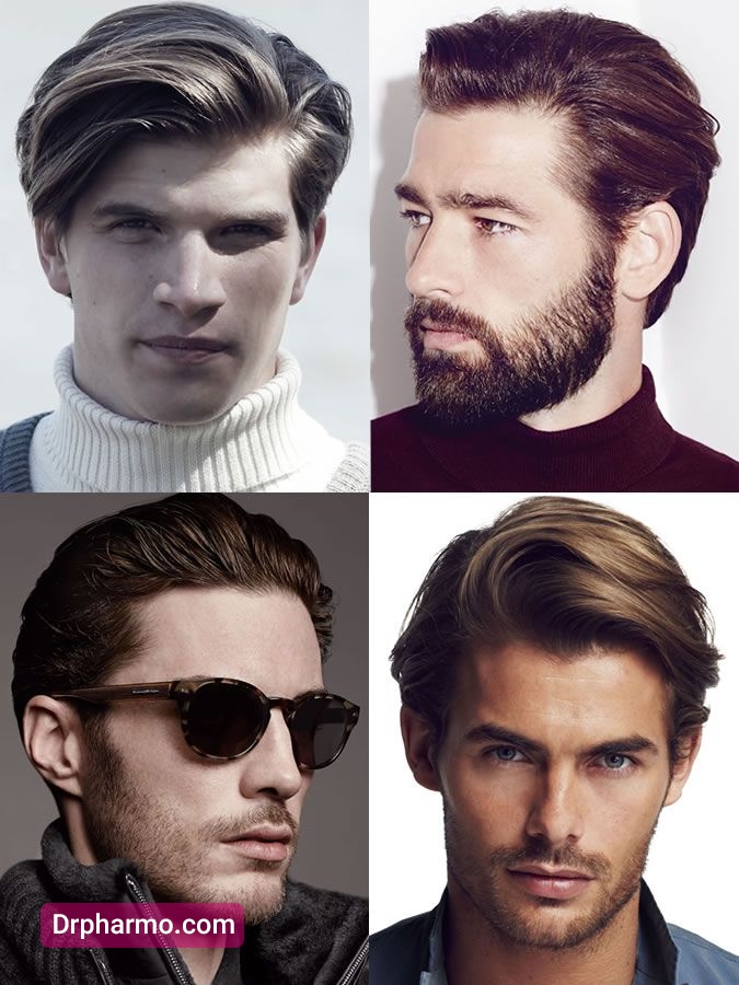 مدل موی پسرانه و مردانه برای صورت قلبی