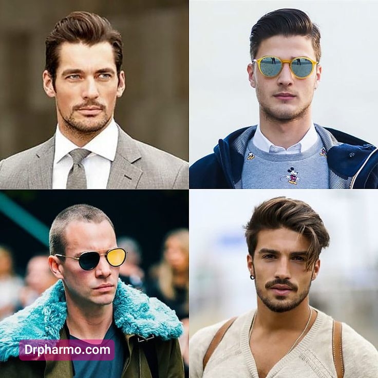 مدل موی پسرانه و مردانه برای صورت مربعی