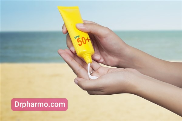 استفاده از کرم ضد آفتاب در تابستان